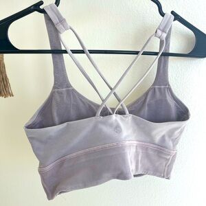 Lululemon size 6 women’s pale purple lavender sports bra